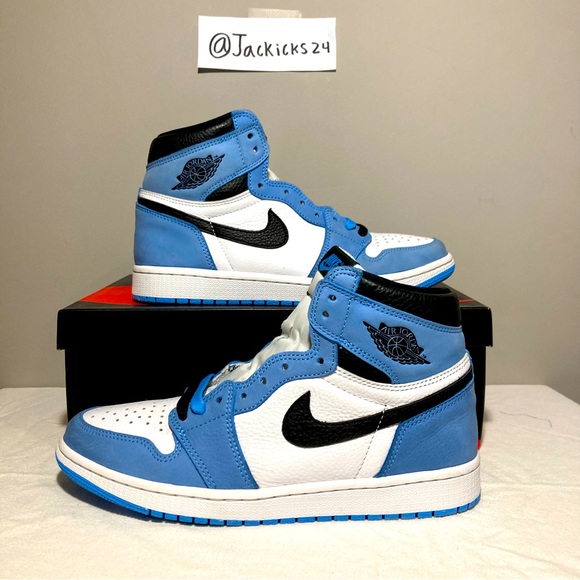 Air Jordan 1 high university blue size M8.5